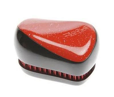 Tangle Teezer kompaktní kartáč červený třpytivý