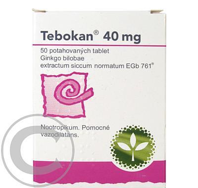 TEBOKAN 40 MG  50X40MG Potahované tablety