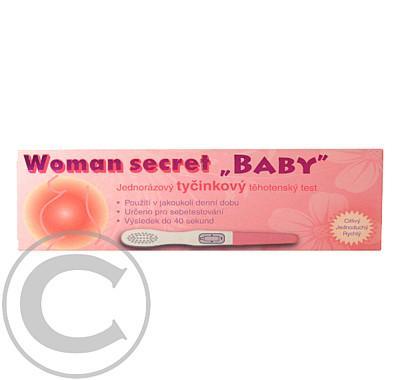 Těhotenský test Woman Secret BABY tyčinkový