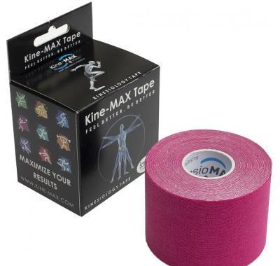 Tejp KinesioMAX kinesio tape růžová 5 cmx5 m