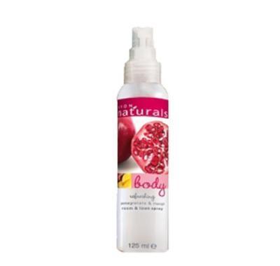 Tělový sprej granátové jablko a mango Naturals (Pomegranate & Mango Spray) 125 ml