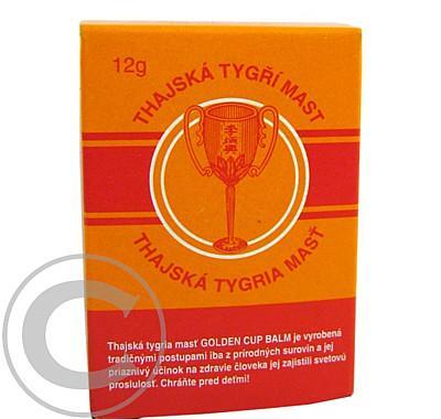 Thajská tygří mast Golden Cup balm 12 g