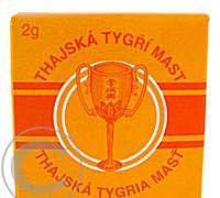 Thajská tygří mast Golden Cup balm 2 g