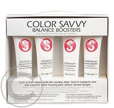 Tigi S Factor Balance Booster Color Savvy  100ml 4x25ml Color Savvy Balance Booster