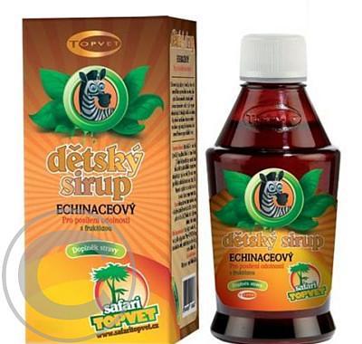 TOPVET SAFARI Dětský sirup echinaceový 300g