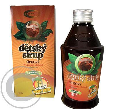 TOPVET SAFARI Dětský sirup šípkový 300g