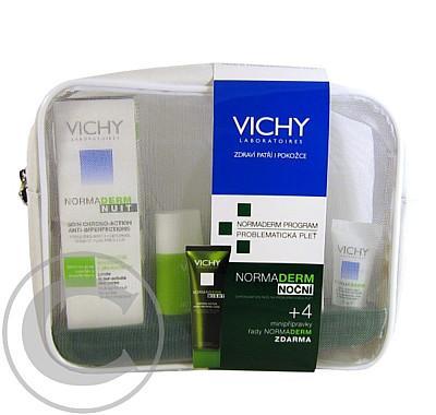 VICHY Taštička  Normaderm Soin 50 ml   4 minipřípravky zdarma, noční