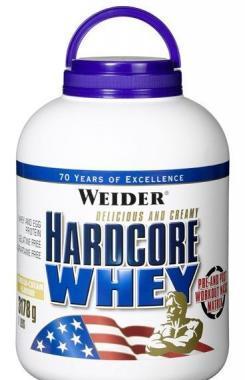 Hardcore Whey, Gainer, Weider, 3178 g - Čokoláda