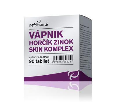 Nefdésanté Vápník hořčík zinek skin komplex 90 tablet