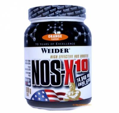 NOS-X10, předtréninková směs, 908 g, Weider