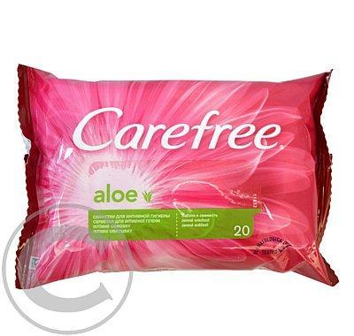 Ubrousky intimní Carefree Aloe 20 ks