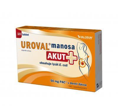 Uroval MANOSA AKUT  10 tablet