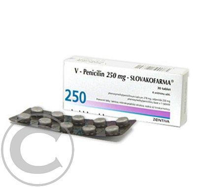 V-PENICILIN 250 MG SLOVAKOFARMA TBL 30X250MG