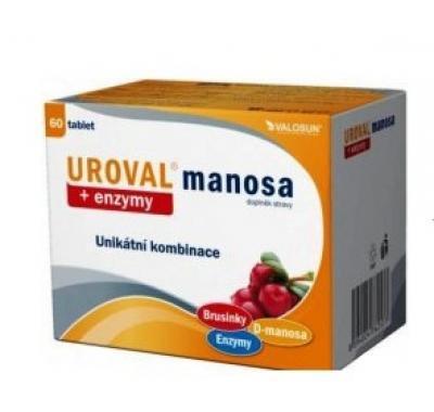 VALOSUN Uroval Manosa   enzymy 60 tablet   Ultra Laktobacily Formula 25 mld 30 tobolek