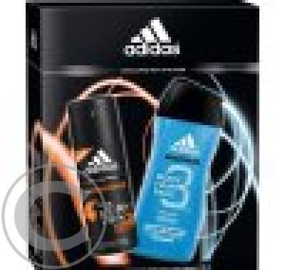 Vánoční kazeta Adidas After Sport (Deo, sprchový gel)