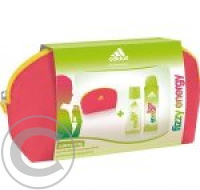 Vánoční kazeta Adidas Fizzy Energy (EDT, deo, taška)