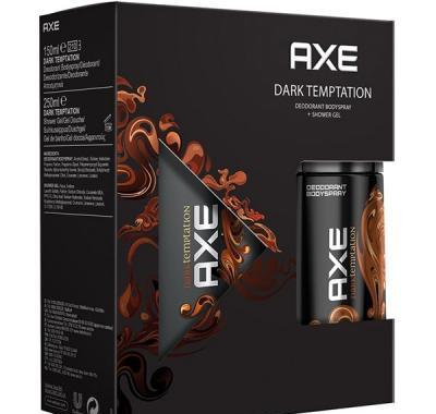 Vánoční Kazeta pro muže Axe Dark Temptation deo   sprchový gel