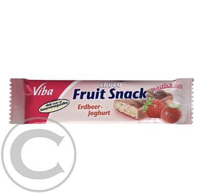 VIBA ovocná tyčinka čoko Jahody jogurt 25g