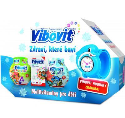 Vibovit Vánoční balení modré hodinky - delfín 2013