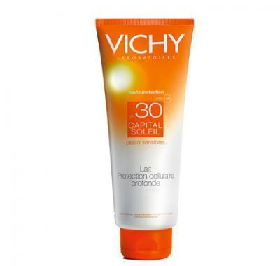 VICHY Capital Soleil SPF 30 mléko na obličej a tělo pro dospělé i děti 300ml