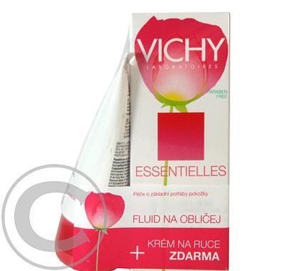 Vichy ESSENTIELLES fluid na obličej na normální a smíšenou pleť 50ml   krém na ruce 50 ml ZDARMA