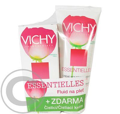 Vichy ESSENTIELLES krém na normální a smíšenou pleť 50ml   čisticí pěnový krém 100 ml ZDARMA