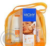 VICHY Taštička Capital Soleil mléko SPF 20  150 ml   Tyčinka na citlivé partie SPF 50  9g ZDARMA