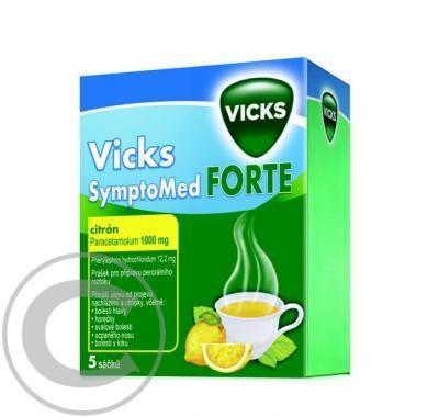 VICKS SYMPTOMED FORTE CITRÓN  5 Prášek pro roztok