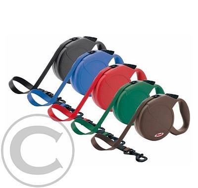 Vodítko FLEXI Classic Compact 3 5m/60kg Pásek Modrá