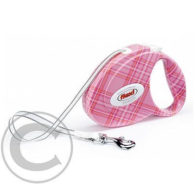 Vodítko FLEXI Fashion Ladies M 5m/25Kg Pásek Pink