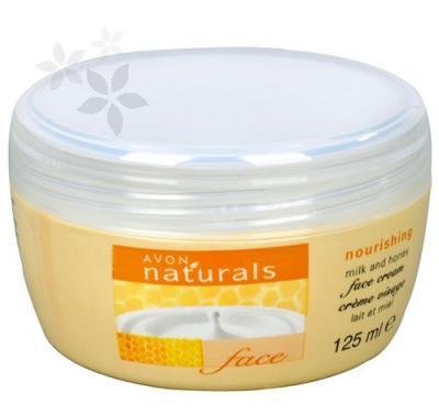 Vyživující pleťový krém s mlékem a medem Naturals (Milk & Honey Face Cream) 125 ml