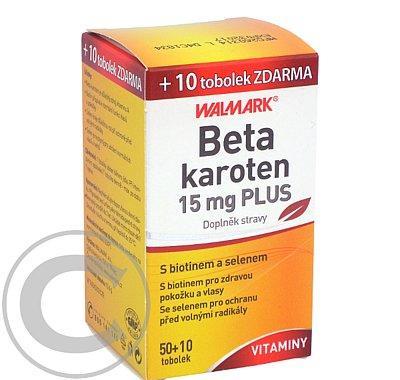 Walmark Betakaroten PLUS 15mg 50 10 tobolek : VÝPRODEJ