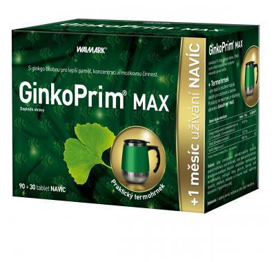 Walmark GinkoPrim MAX 120 tablet   DÁREK termohrnek