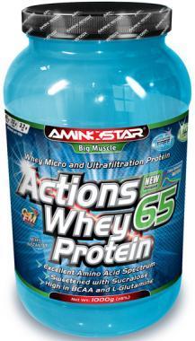 Whey Protein ACTIONS(R) 65, Vanilka, 2000 g