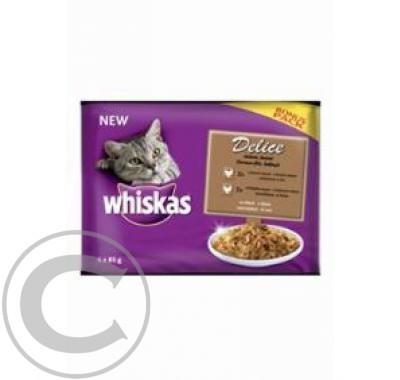 Whiskas kapsa Delice dušené s jehněčím ve šťávě 85g