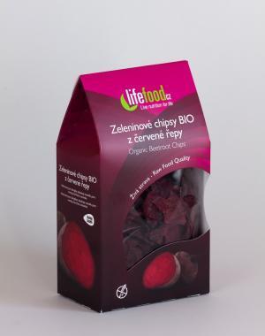 Zeleninové chipsy z červené řepy BIO 60g