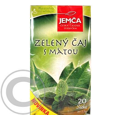 Zelený čaj s mátou n.s.20x1.5g JEMČA