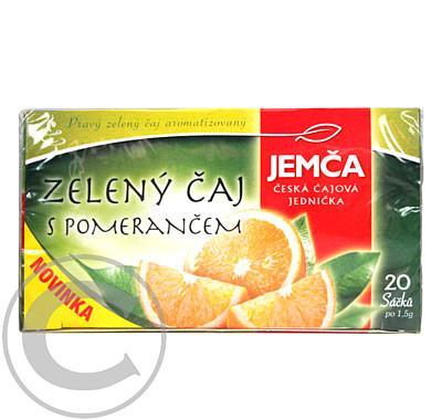 Zelený čaj s pomerančem n.s.20x1.5g JEMČA