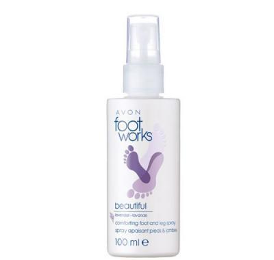 Zklidňující sprej na nohy s vůní levandule Foot Works (Beautiful Comforting Foot and Leg Spray) 100 ml