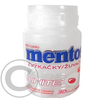 Žvýkačky Mentos PURE White Cherry Mint 60g drg.30